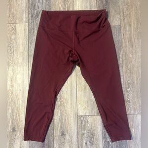 lululemon Women’s Burgundy Leggings